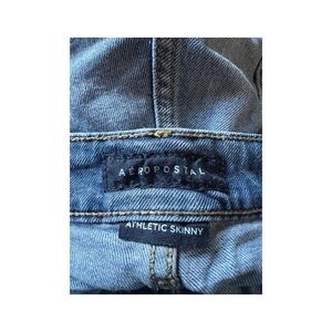 Aeropostale Men's Blue Skinny Jeans